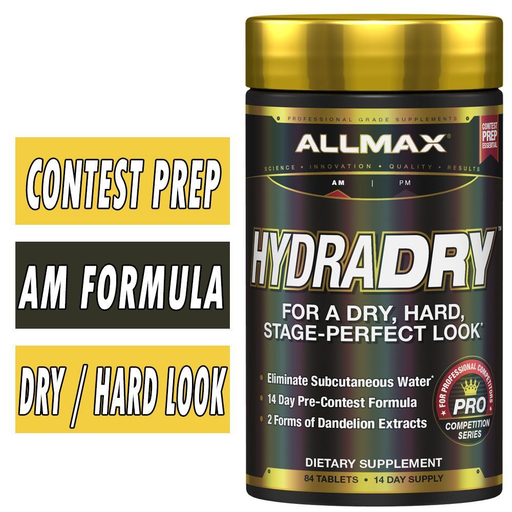 ALLMAX NUTRITION HYDRADRY 84 TABLETS Whey Protein Supplements, & Gym