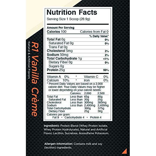 Rule 1 R1 Protein Whey Isolate 10 Lbs - Image 2