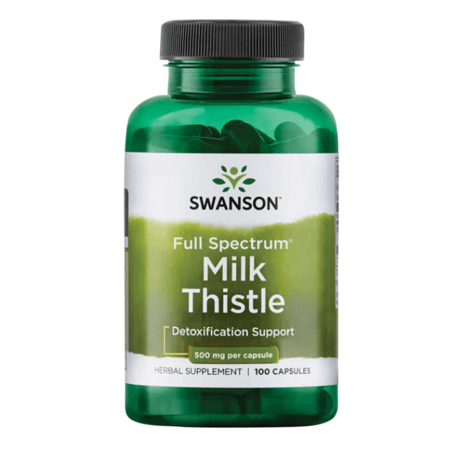 SWANSON MILK THISTLE 100 CAPSULES