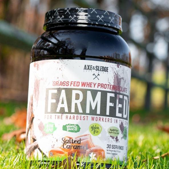 AXE & SLEDGE FARM FED GRASS FED WHEY PROTEIN ISOLATE 30 SERVINGS - Image 4